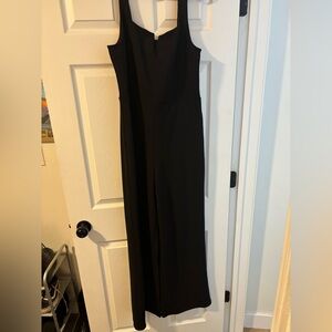 Express Black Sleeveless Jumpsuit
